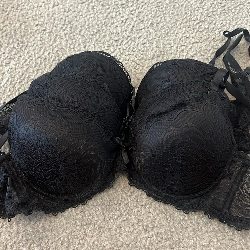 Three push up bras size 36C in great condition